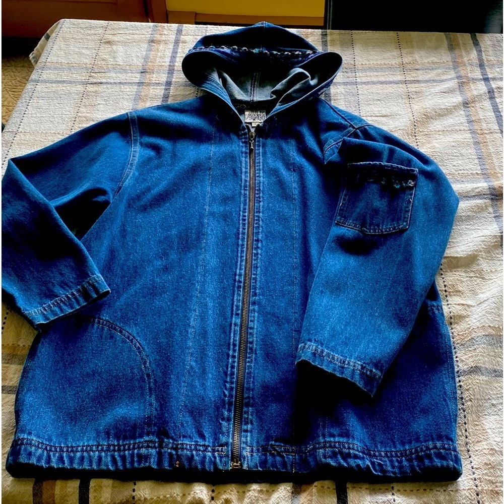 Julie Mango Denim Jacket. It’s perfect for Spring